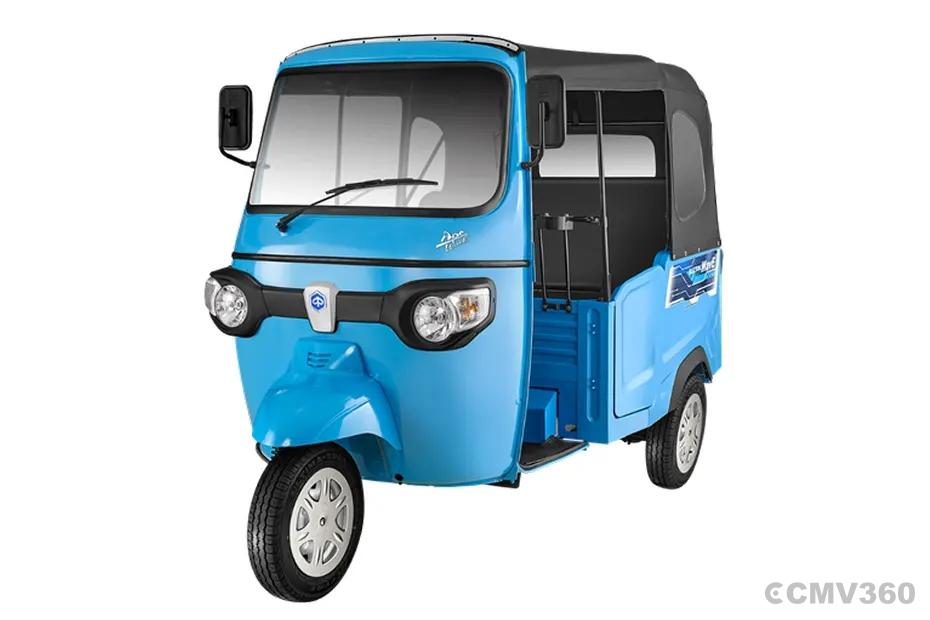 Piaggio Ape Wave Electric in blue color Piaggio Ape Wave Electric in blue color
