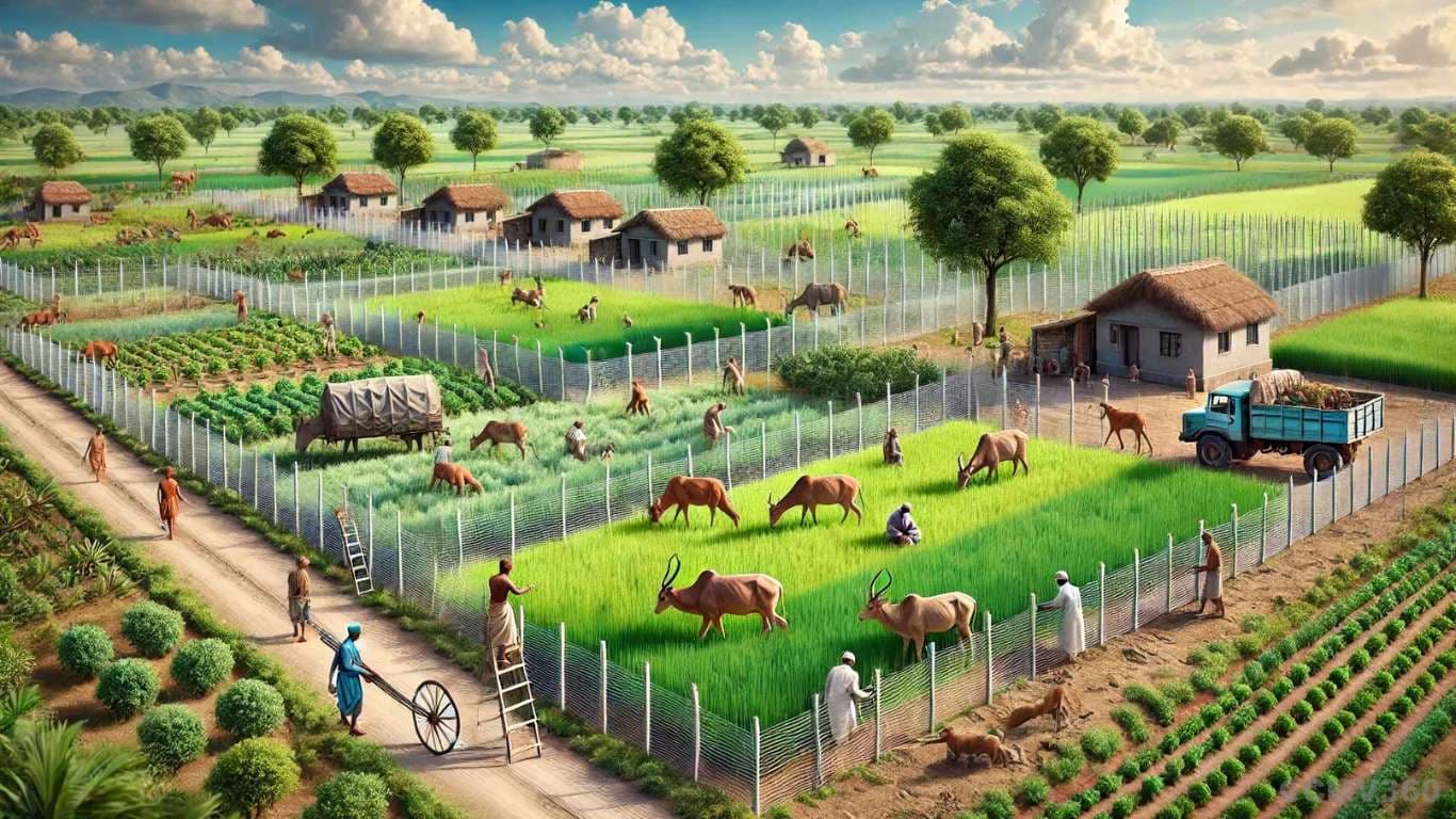 ராஜஸ்தான் ஃபென்சிங் திட்டத்தில் பெரும் மாற்றம், சிறு விவசாயிகள் பயன Big Change in Rajasthan Fencing Scheme, Small Farmers to Benefit.webp