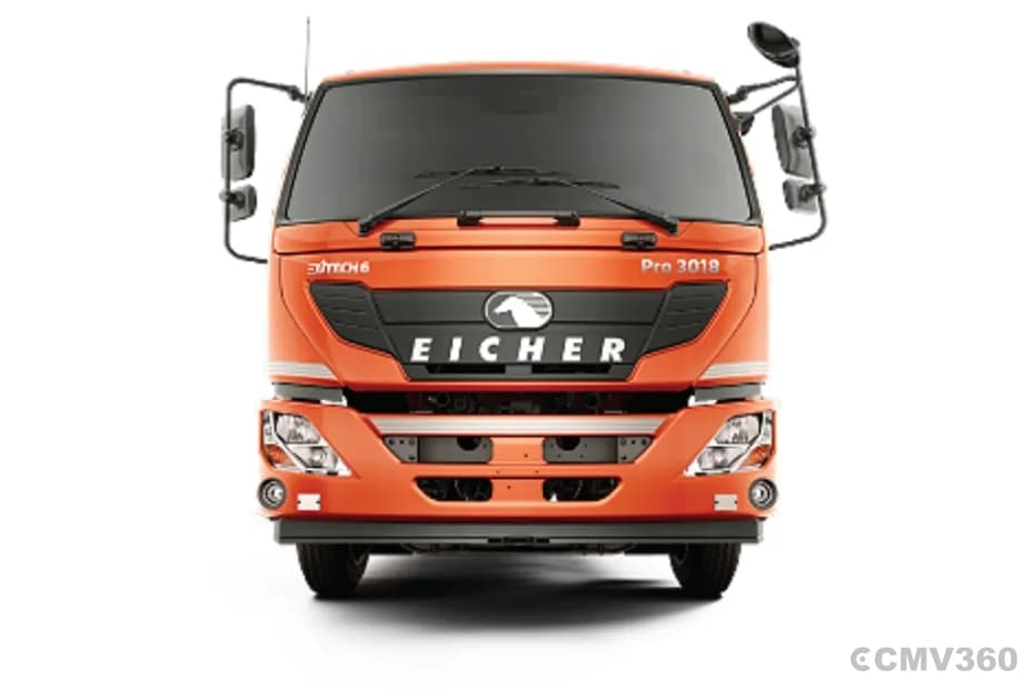 Eicher Pro 3018XP CNG truck front view Eicher Pro 3018XP CNG truck front view