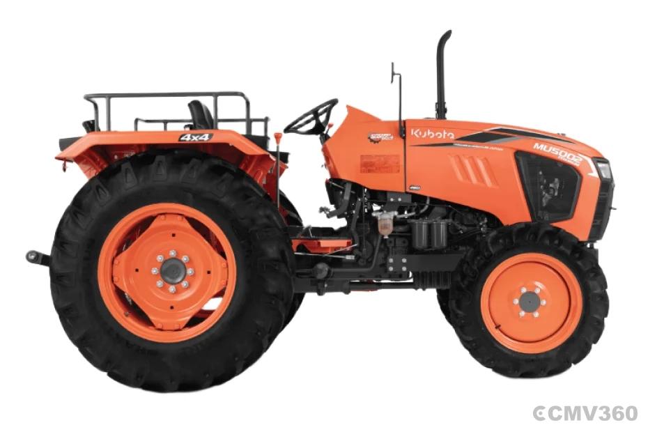 Kubota MU5002 4WD tractor right side view Kubota MU5002 4WD tractor right side view