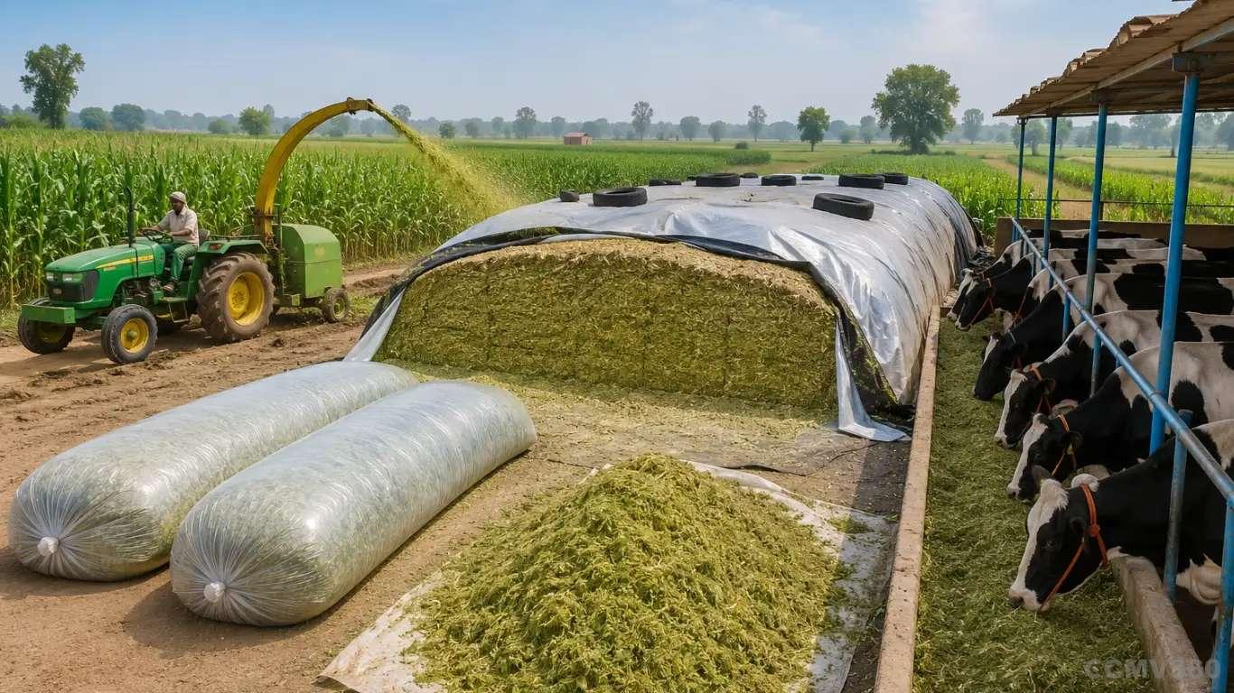 कॉर्न सिलेज: भारतीय डेअरी शेतकर्यांसाठी फायदे Corn Silage: Benefits and Best Practices for Indian Dairy Farmers
