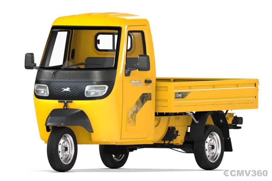 TVS King Kargo HD CNG Golden Yellow Color TVS King Kargo HD CNG Golden Yellow Color