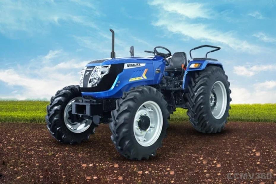 Sonalika Tiger DI 60 4WD CRDS Left Front Three Quarter Sonalika Tiger DI 60 4WD CRDS Left Front Three Quarter