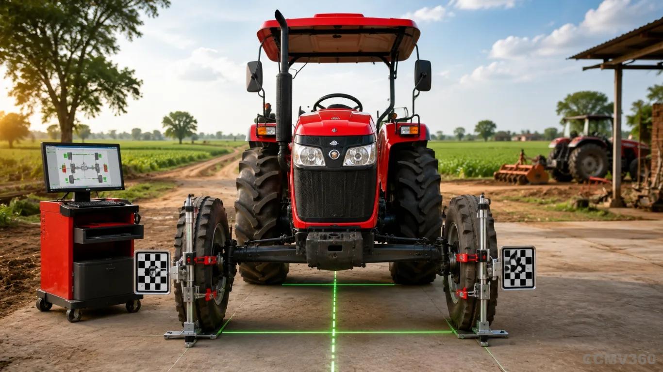 What is Wheel Alignment in a Tractor?