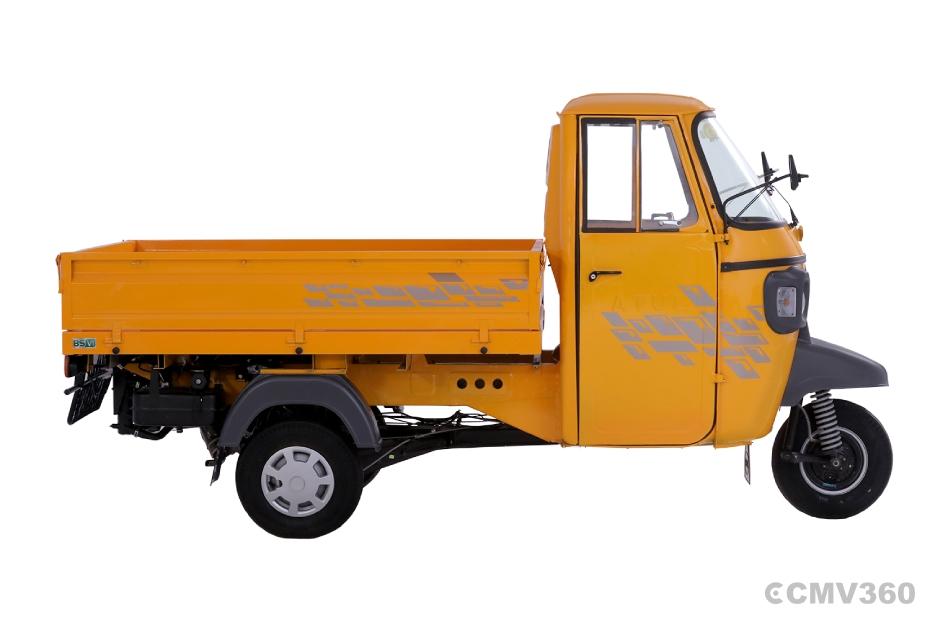 Atul Gem Cargo Diesel Yellow Right Side View Atul Gem Cargo Diesel Yellow Right Side View