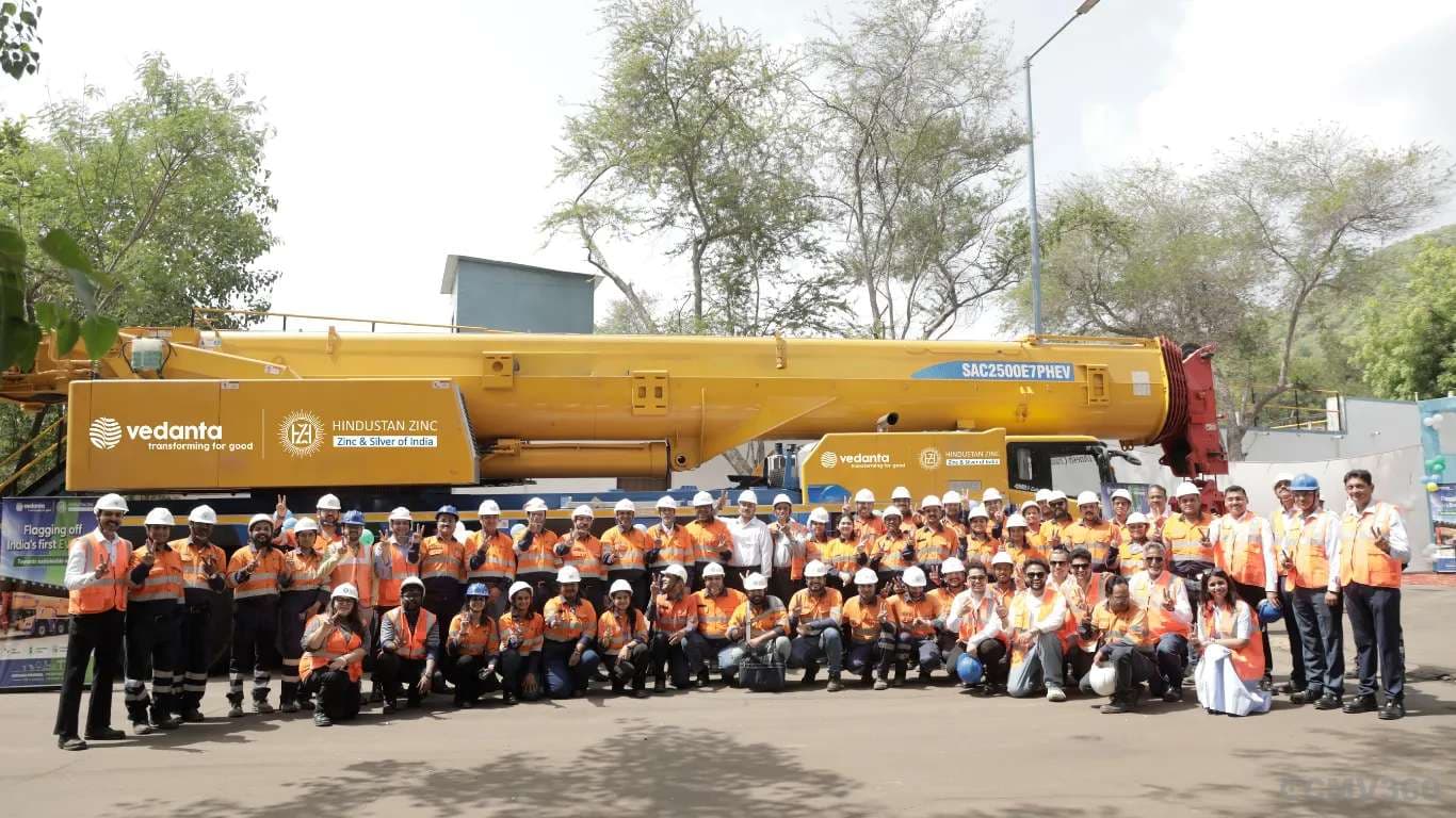 India’s First 250 MT Electric Crane Begins Operations at Hindustan Zinc India’s First 250 MT Electric Crane Begins Operations at Hindustan Zinc