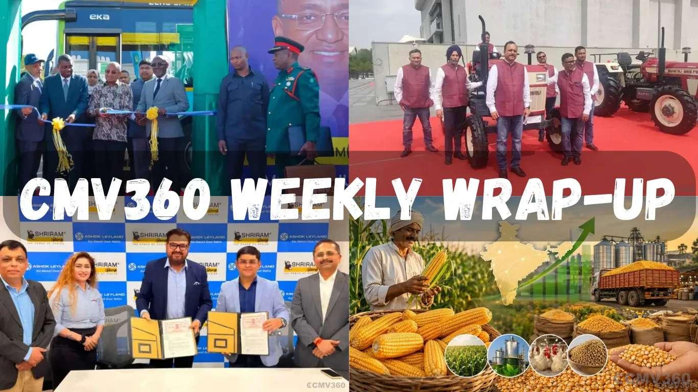 CMV360 Weekly Wrap (20–25 July 2026): JCB, Hyundai, CAT Finance Offers, EV Truck Boom, Farmer Relief & Biggest Auto-Farm Updates CMV360 Weekly Wrap (20-25 July 2026): JCB, Hyundai, CAT Finance Offers, EV Truck Boom, Farmer Relief & Biggest Auto-Farm Updates