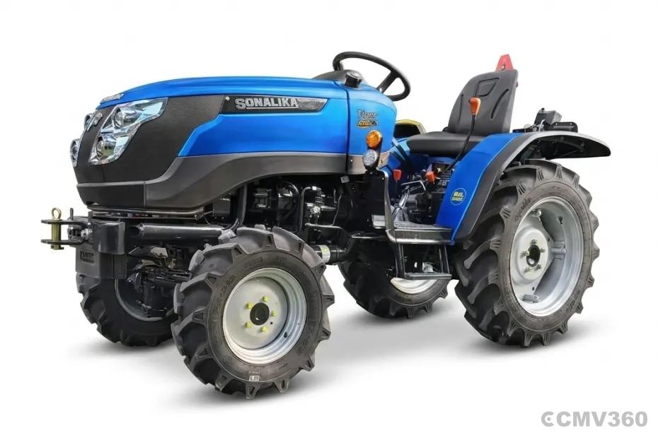 Sonalika Tiger DI 26 4WD tractor blue color Sonalika Tiger DI 26 4WD tractor blue color