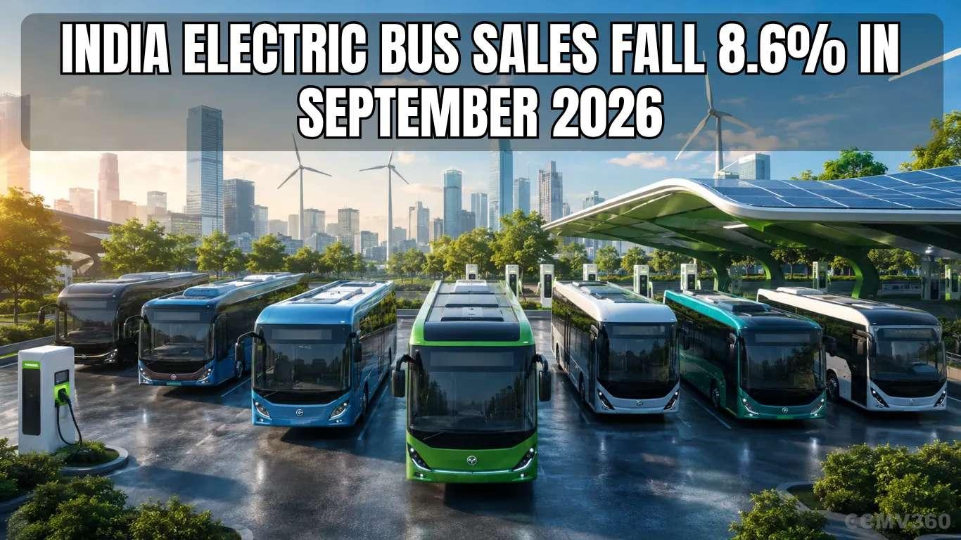 India Electric Bus Sales Fall 8.6% in September 2026; JBM Electric Vehicles Leads Market India Electric Bus Sales Fall 8.6% in September 2026; JBM Electric Vehicles Leads Market