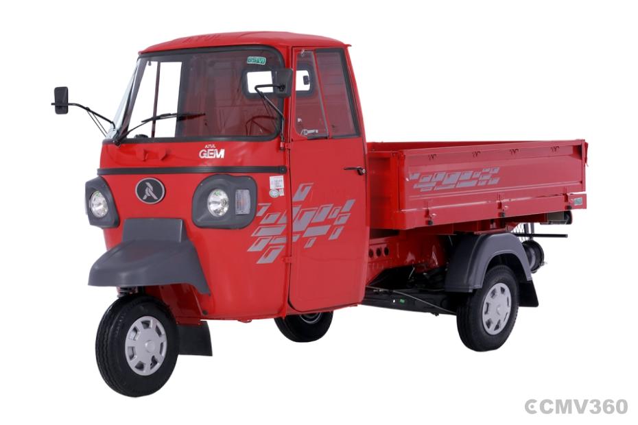 Atul Gem Cargo Diesel Red Left Front Three Quarter Atul Gem Cargo Diesel Red Left Front Three Quarter
