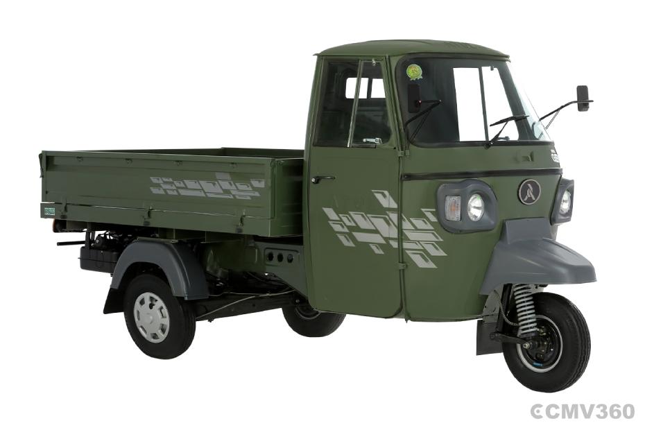 Atul Gem Cargo Diesel Army Green Right Front Three Quarter Atul Gem Cargo Diesel Army Green Right Front Three Quarter