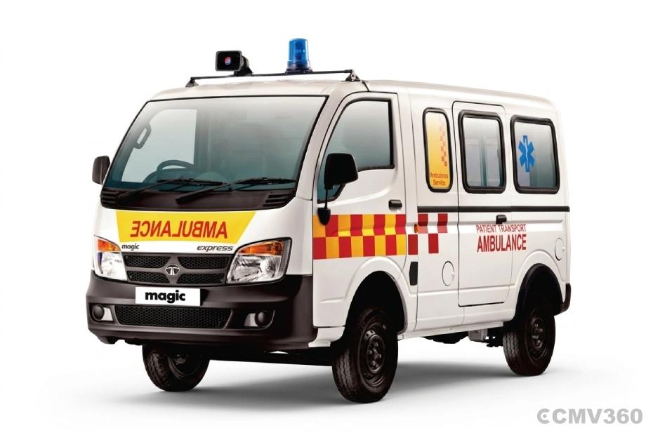 Tata Magic Ambulance White color Tata Magic Ambulance White color