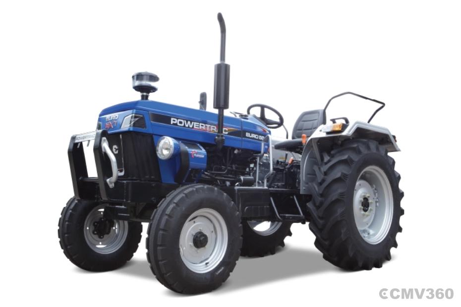 Powertrac Euro 50 Next Blue Color Powertrac Euro 50 Next Blue Color