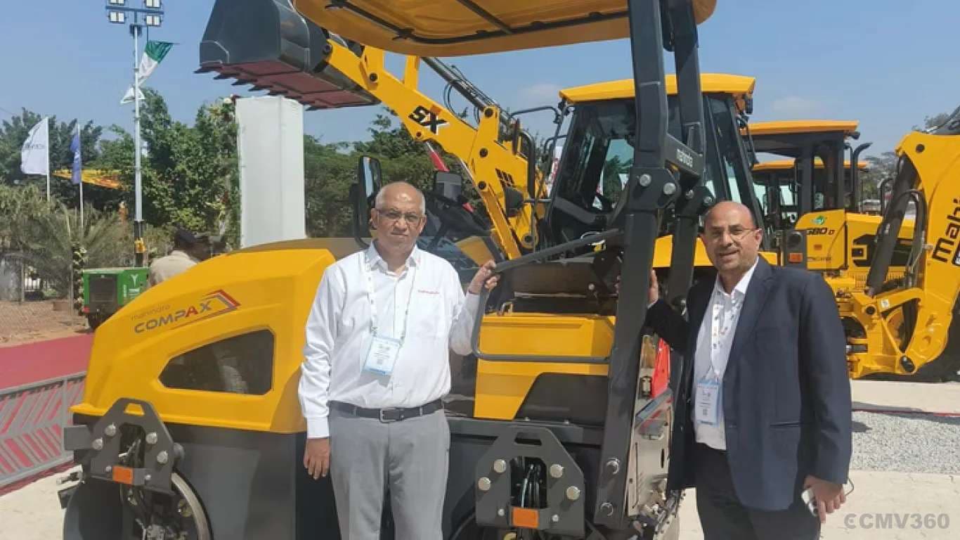 New Mahindra COMPAX Mini Compactor Breaks Cover at EXCON 2025 – A Big Boost for Road Construction! New Mahindra COMPAX Mini Compactor Breaks Cover at EXCON 2025 – A Big Boost for Road Construction!