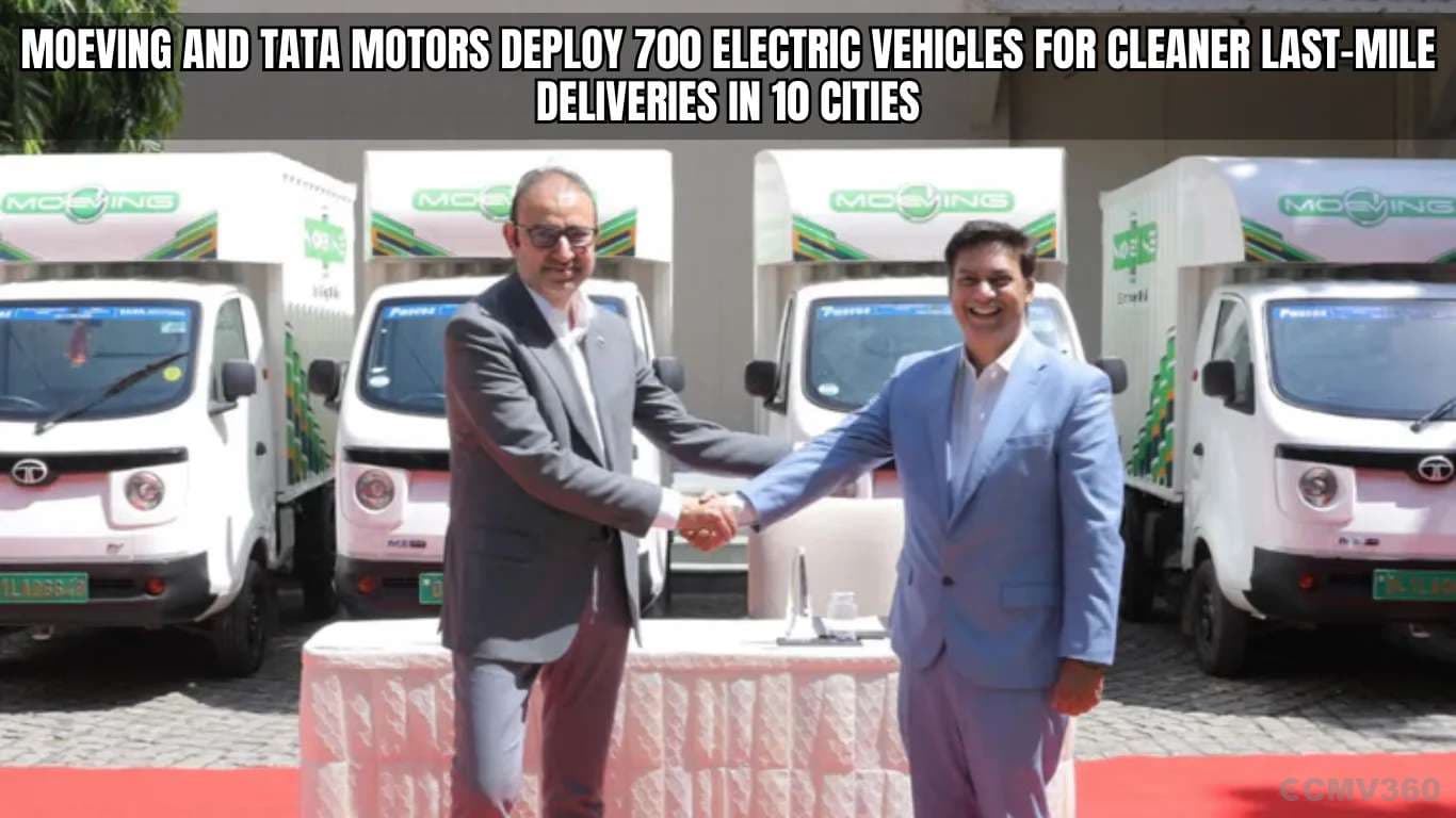 MoEVing and Tata Motors Deploy 700 Electric Vehicles for Cleaner Last-Mile Deliveries in 10 Cities MoEVing, Tata Motors to Deploy 700 Electric Delivery Vehicles