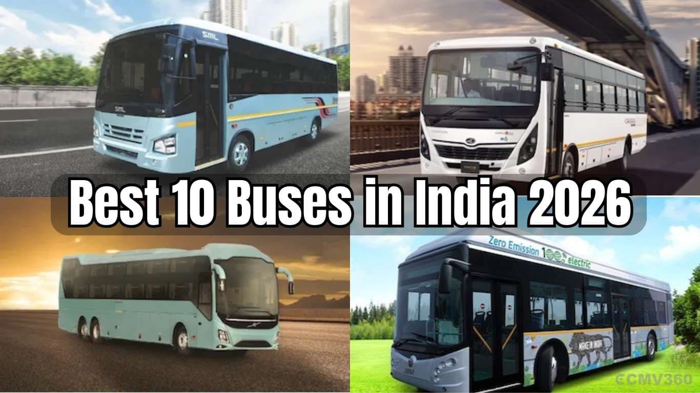 Best 10 Buses in India 2026 Best 10 Buses in India 2026