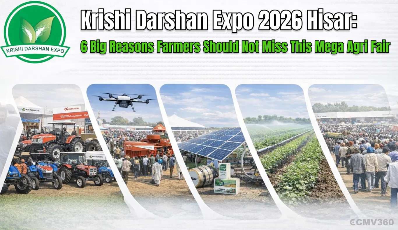 Krishi Darshan Expo 2026 Hisar: 6 Big Reasons Farmers Should Not Miss This Mega Agri Fair Krishi Darshan Expo 2026 Hisar: 6 Big Reasons Farmers Should Not Miss This Mega Agri Fair