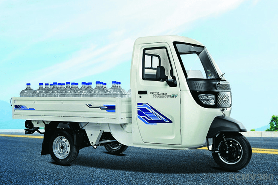 TVS King Kargo HD EV Right Front Three Quarter TVS King Kargo HD EV Right Front Three Quarter