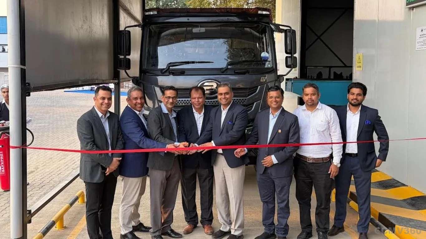 Blue Energy Motors Opens Bhiwandi’s First Electric Heavy-Duty Truck Battery-Swap Station with HPCL Blue Energy Motors Opens Bhiwandi’s First Electric Heavy-Duty Truck Battery-Swap Station with HPCL