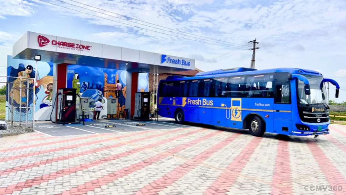 ChargeZone and Fresh Bus Expand Partnership to Support 500 Electric Buses ChargeZone and Fresh Bus Expand Partnership to Support 500 Electric Buses