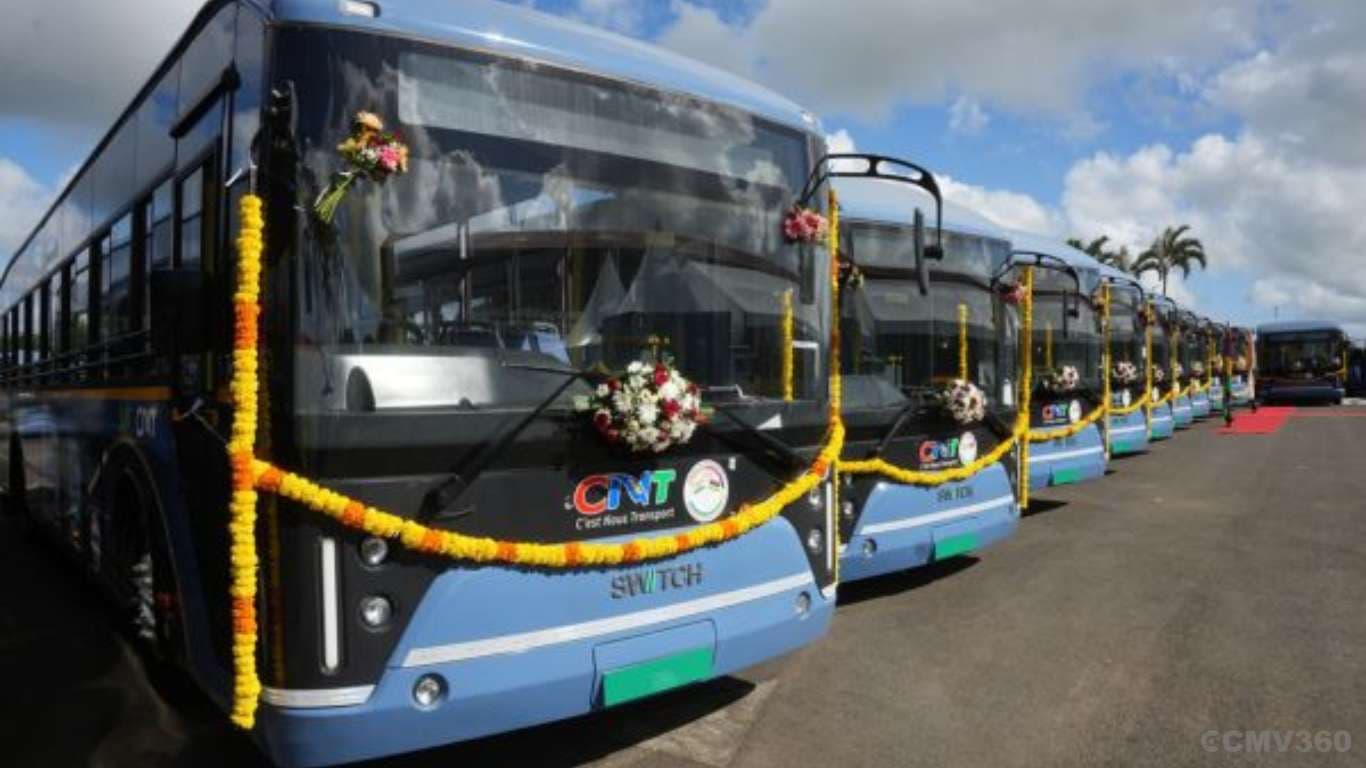 Switch Mobility Completes India’s Largest Electric Bus Export to Mauritius Switch Mobility Completes India’s Largest Electric Bus Export to Mauritius