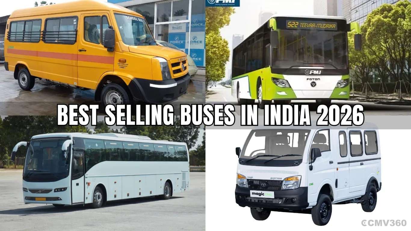 Best Selling Buses in India 2026 Best Selling Buses in India 2026