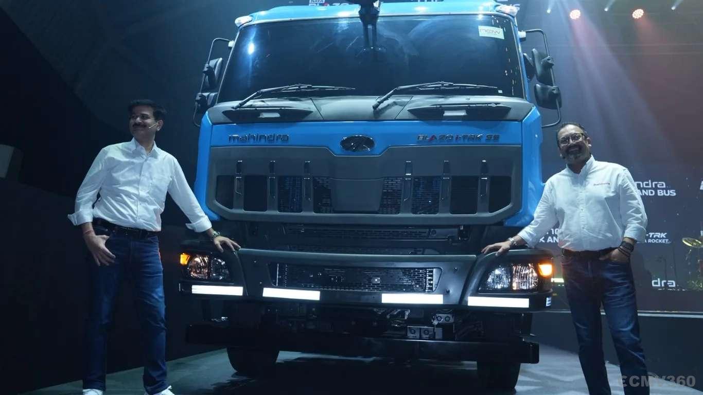 Mahindra BLAZO i-TRK Launched: Up to 10% More Mileage, 48-Hour Uptime Guarantee Mahindra BLAZO i-TRK Launched: Up to 10% More Mileage, 48-Hour Uptime Guarantee