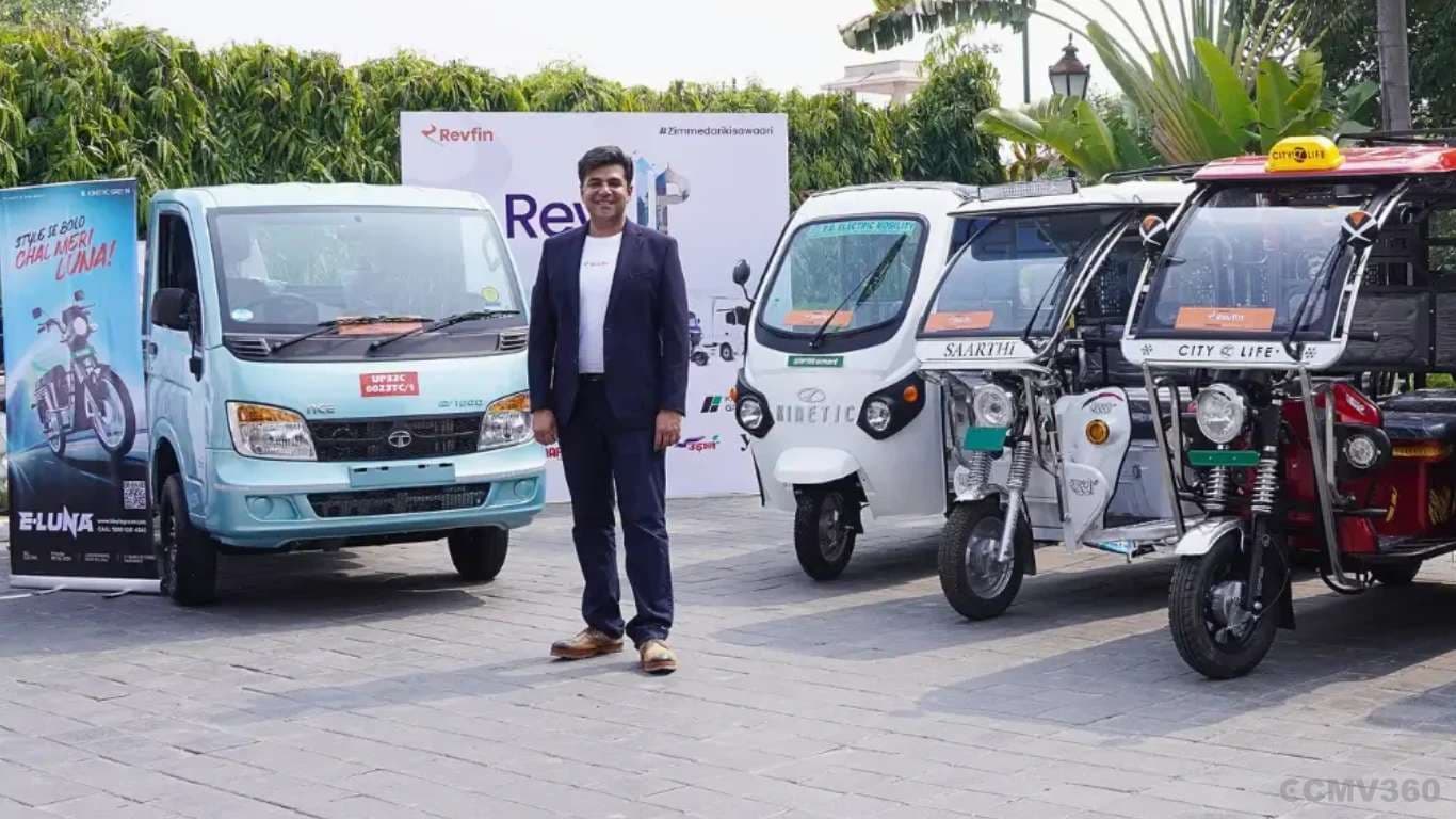 రెవ్ఫిన్ FY2025-26లో ₹750 కోట్ల EV ఫైనాన్సింగ్ను లక్ష్యంగా చేసుకుంది, నాయకత్వ బృందాన్ని బలపరుస్తుంది Revfin Targets ₹750 Crore EV Financing in FY2025-26