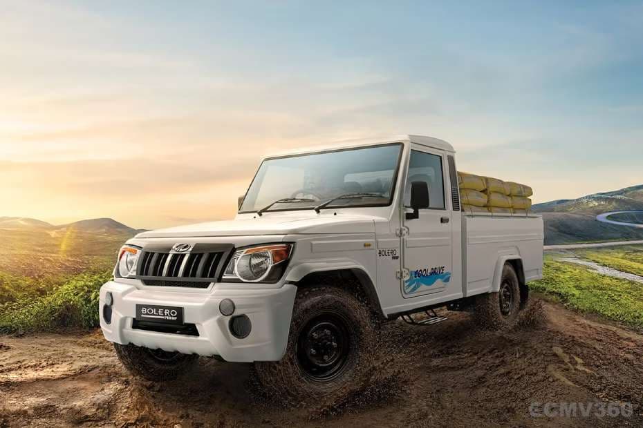 Mahindra Bolero Pik Up Left Front Three Quarter Mahindra Bolero Pik Up Left Front Three Quarter
