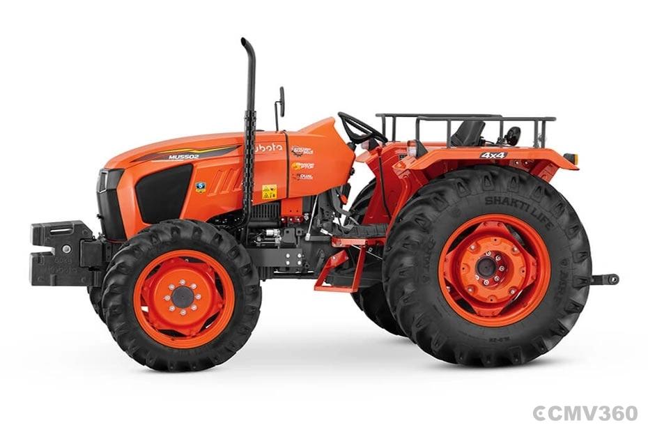 Kubota MU5502 4WD Left Side View Kubota MU5502 4WD Left Side View