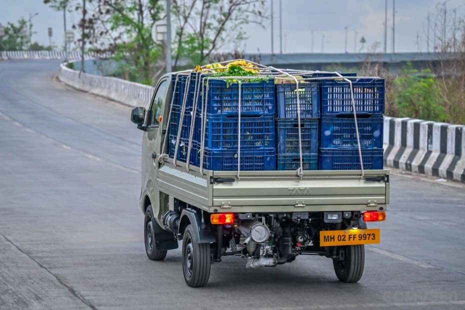 Tata Ace Pro Bi-Fuel Rear View Tata Ace Pro Bi-Fuel Rear View
