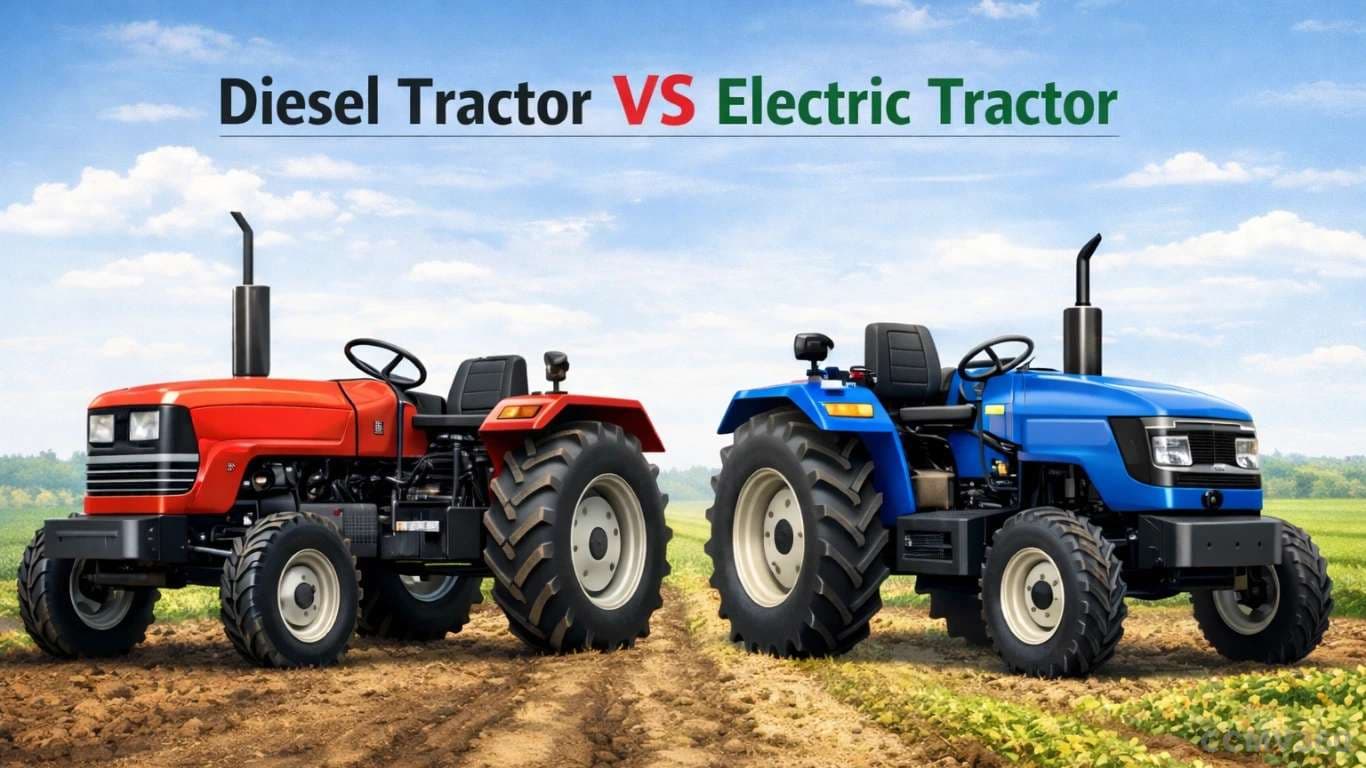 Diesel Tractor vs Electric Tractor in India (2026) Diesel Tractor vs Electric Tractor in India (2026)