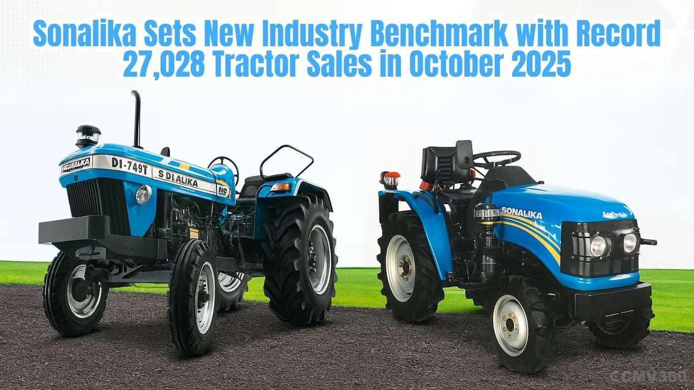 Sonalika Sets New Industry Benchmark with Record 27,028 Tractor Sales in October 2025 Sonalika Sets New Industry Benchmark with Record 27,028 Tractor Sales in October 2025