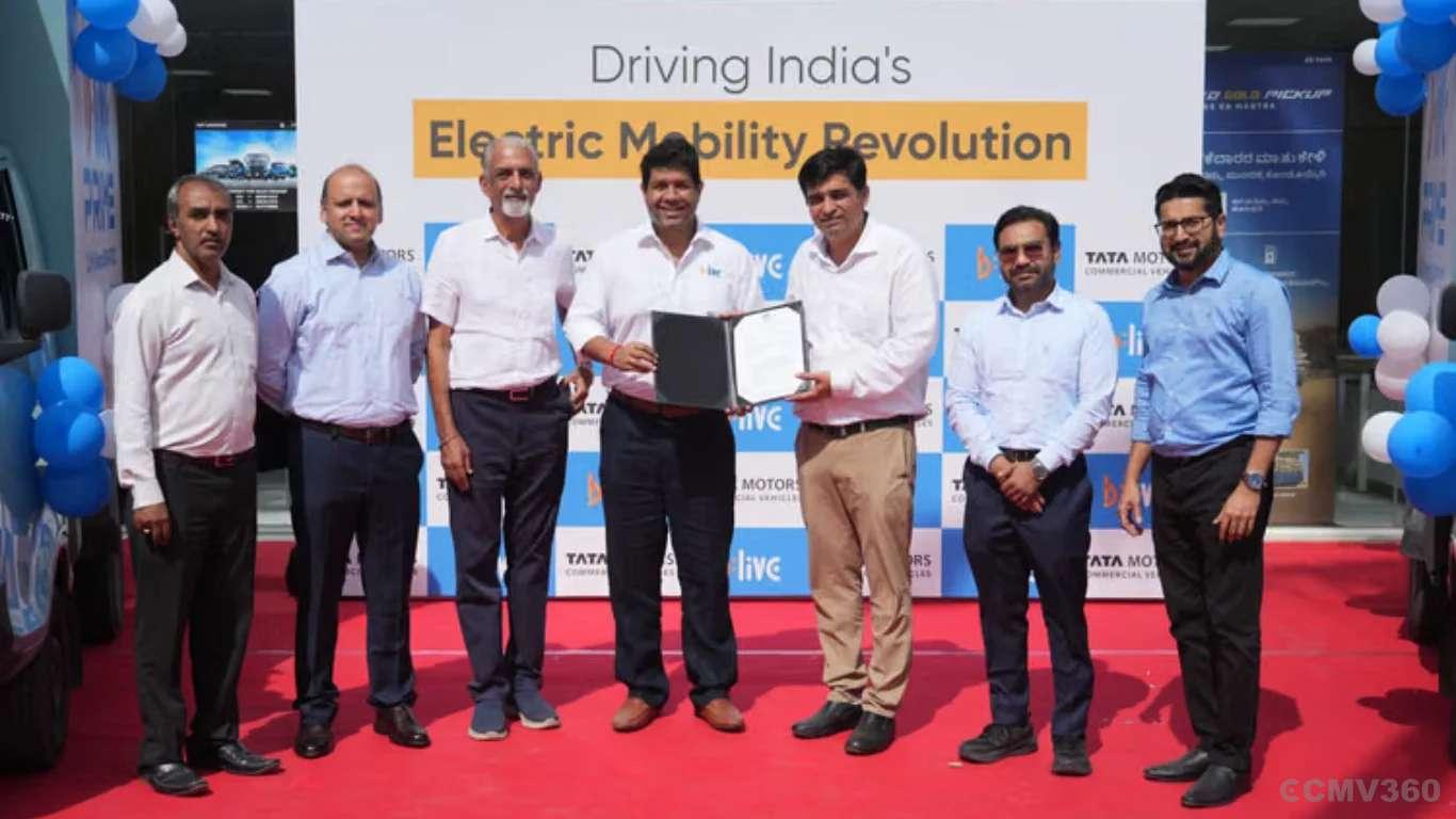 BLive Partners with Tata Motors to Deploy 1,000 Electric Mini Trucks BLive Partners with Tata Motors to Deploy 1,000 Electric Mini Trucks