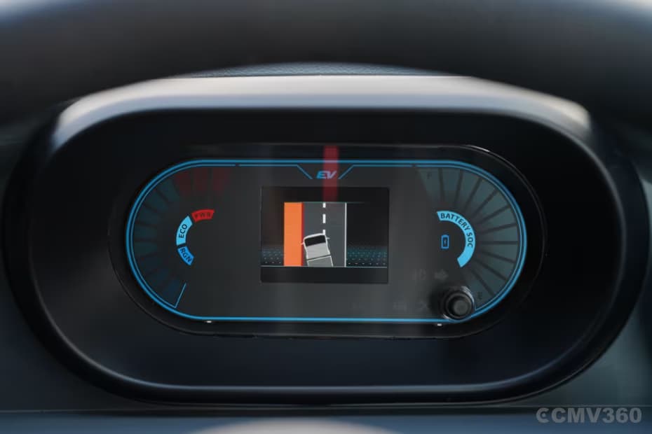 Tata Intra EV Pickup Digital Instrument Cluster with Battery Indicator and Driving Mode Display Tata Intra EV Pickup Digital Instrument Cluster with Battery Indicator and Driving Mode Display