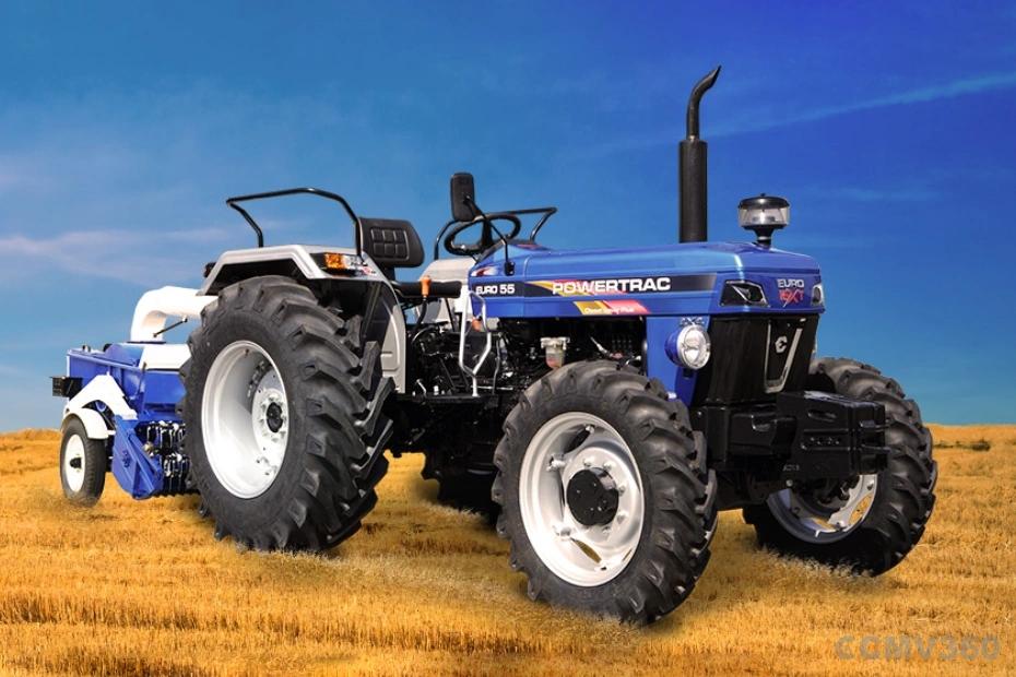 Powertrac Euro 55 Next 4WD Right Front Three Quarter Powertrac Euro 55 Next 4WD Right Front Three Quarter