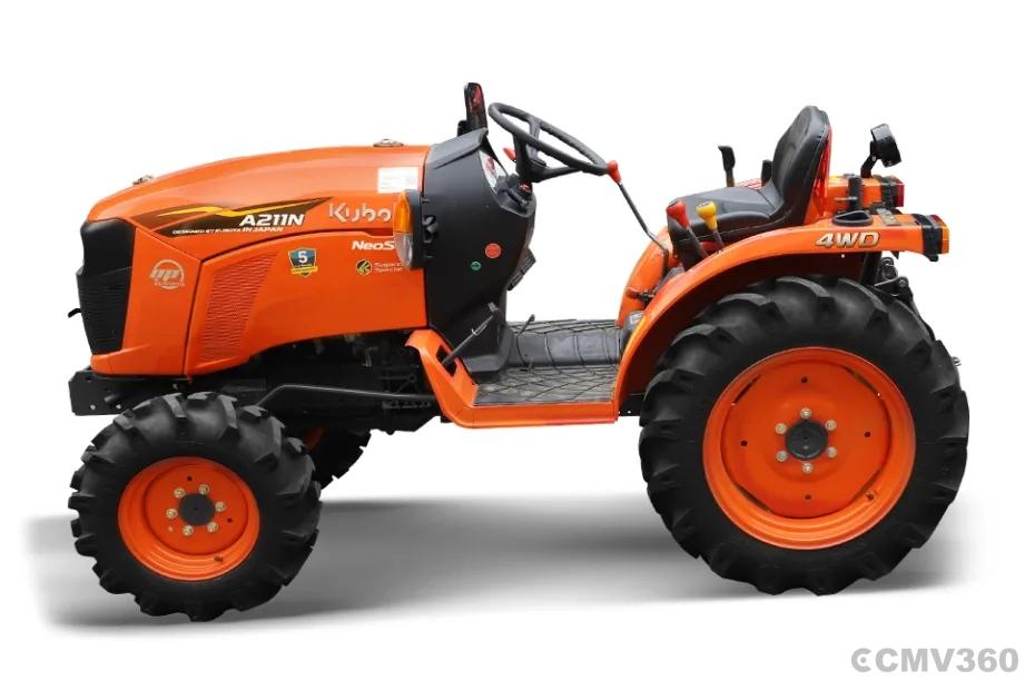 Kubota A211N OP Left Side View Kubota A211N OP Left Side View