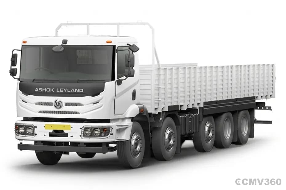 Ashok Leyland AVTR 4525H DTLA truck in white color Ashok Leyland AVTR 4525H DTLA truck in white color