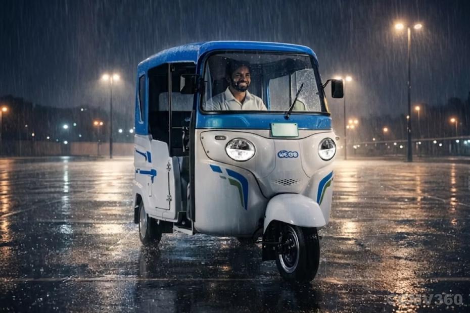 Bajaj WEGO P70 Right Front Three Quarter Bajaj WEGO P70 Right Front Three Quarter