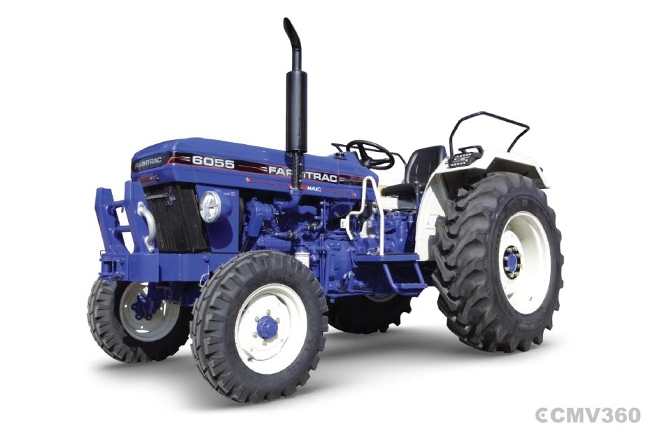 Farmtrac 6055 Powermaxx E CRT Blue Color Farmtrac 6055 Powermaxx E CRT Blue Color