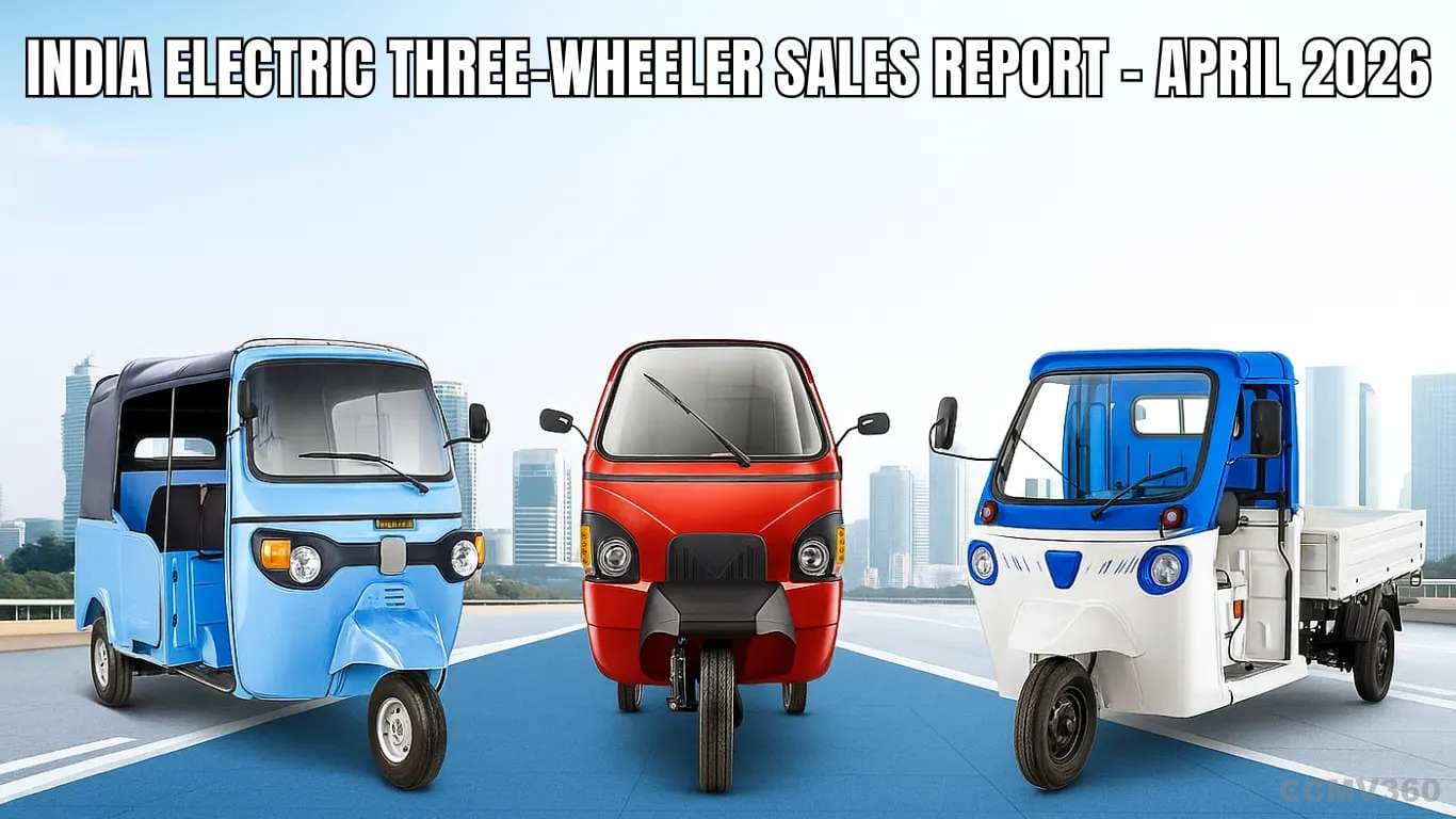 India Electric Three-Wheeler Sales Report – April 2026: YC Electric Leads E-Rickshaws While J.S. Auto Tops E-Cart Market Amid Mixed Trends India Electric Three-Wheeler Sales Report – April 2026: YC Electric Leads E-Rickshaws While J.S. Auto Tops E-Cart Market Amid Mixed Trends