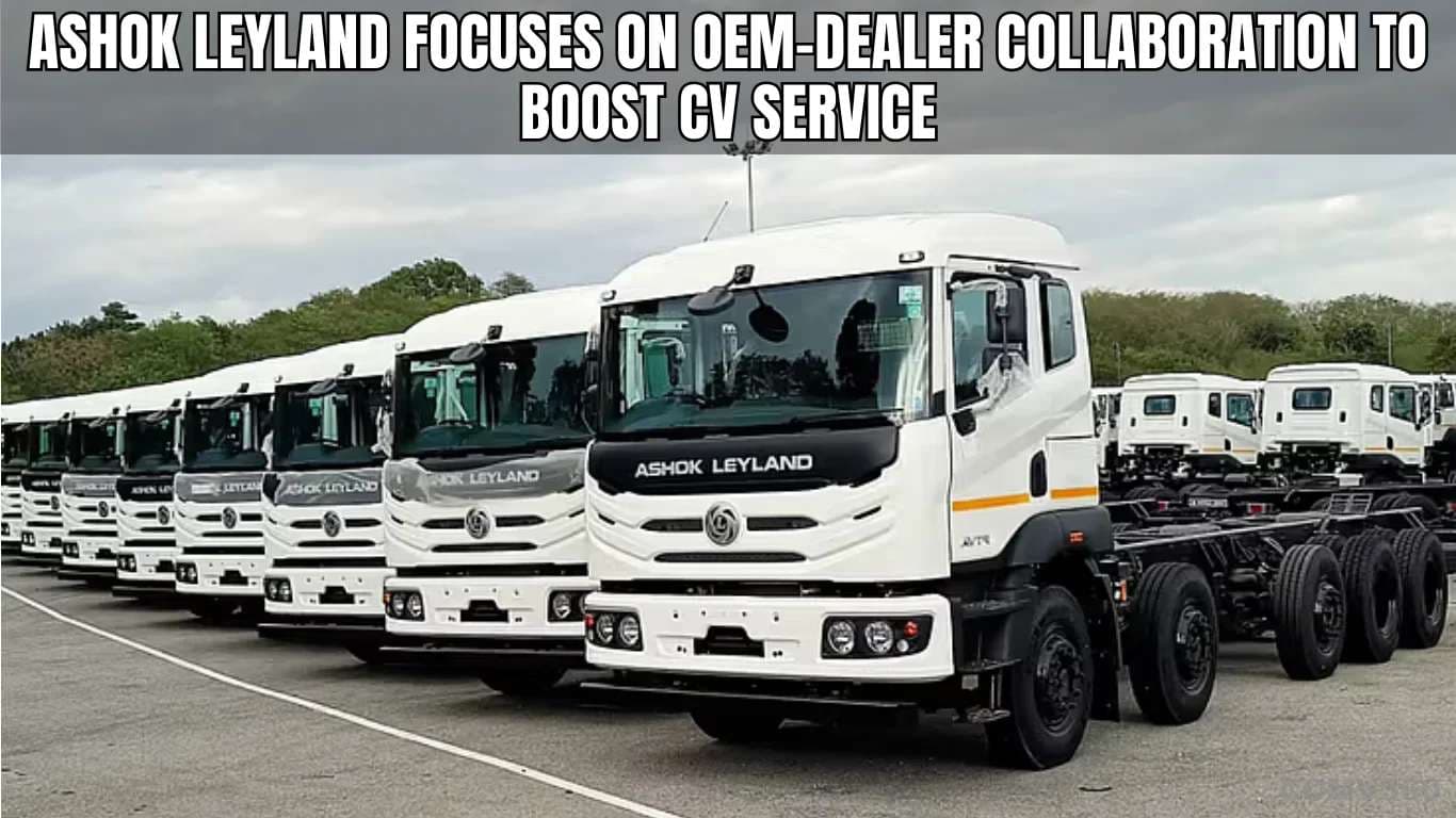 Ashok Leyland Focuses on OEM-Dealer Collaboration to Boost CV Service Ashok Leyland Focus on OEM-Dealer Collab.webp