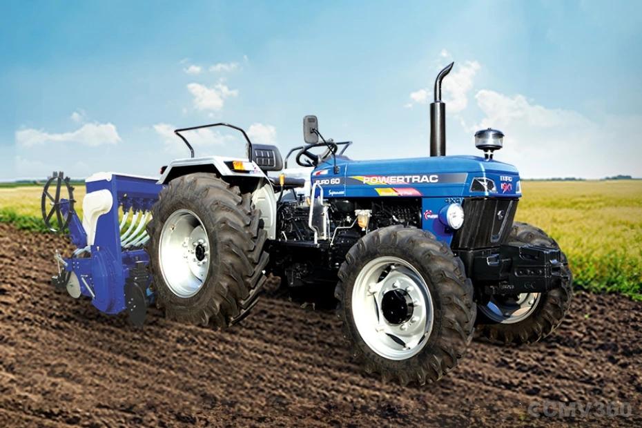 Powertrac Euro 60 Next 4WD Right Front Three Quarter Powertrac Euro 60 Next 4WD Right Front Three Quarter