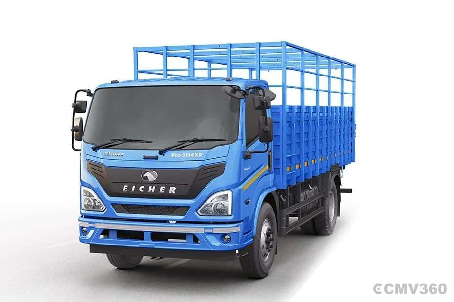 Eicher Pro 2114XP truck left front three-quarter view Eicher Pro 2114XP truck left front three-quarter view