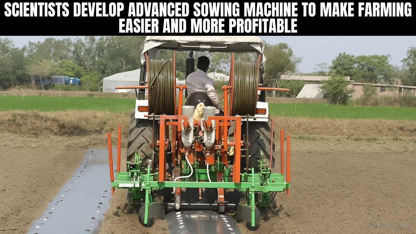 Scientists Develop Advanced Sowing Machine to Make Farming Easier and More Profitable Scientists Develop Advanced Sowing Machine to Make Farming Easier and More Profitable.webp