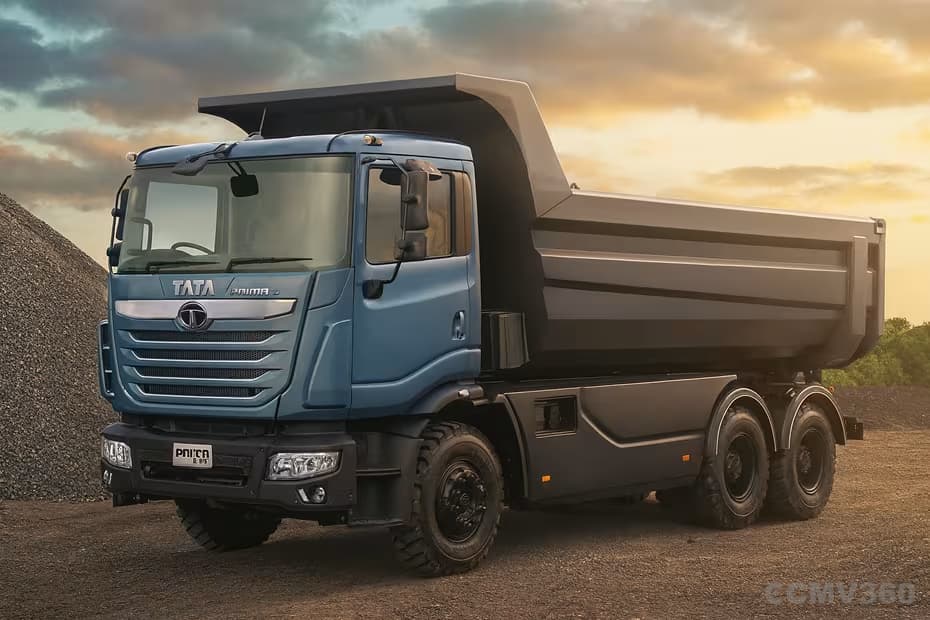 Tata Prima E.28K Left Front Three Quarter Tata Prima E.28K Left Front Three Quarter