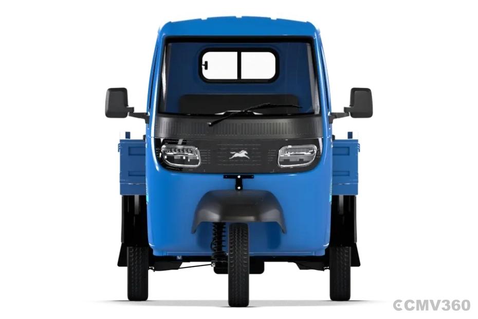 TVS King Kargo HD EV Neptune Blue FSD Front View TVS King Kargo HD EV Neptune Blue FSD Front View