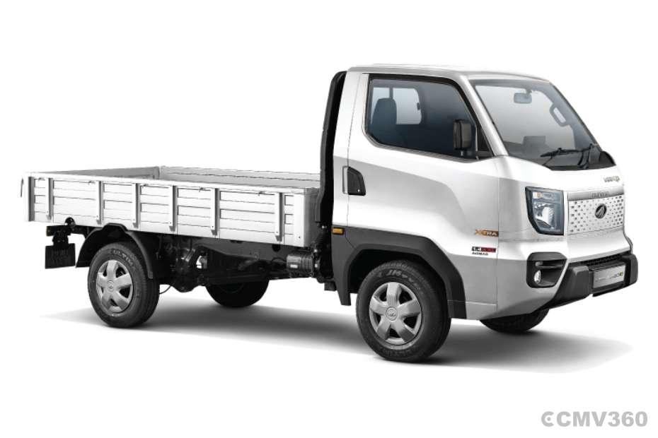 Mahindra Veero Pickup truck in polar white color Mahindra Veero Pickup truck in polar white color