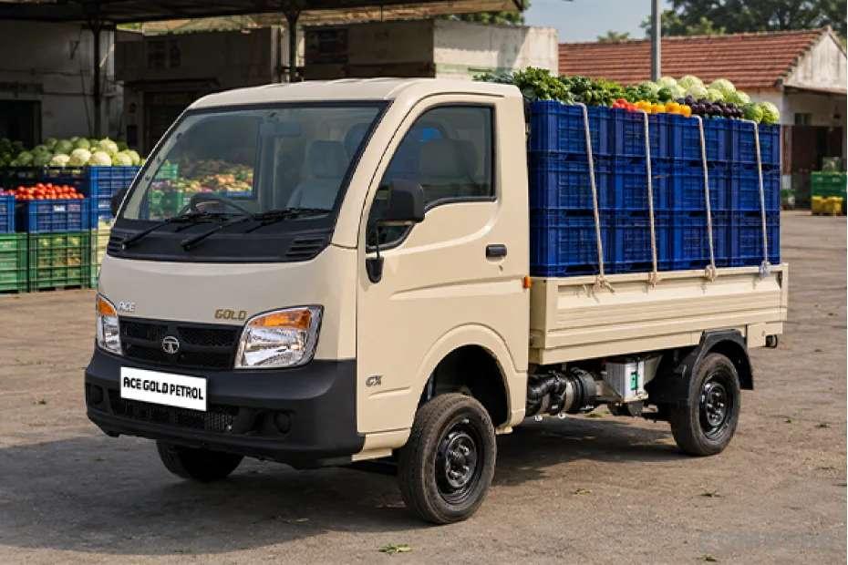 Tata Ace Gold Petrol Three Quarter View Tata Ace Gold Petrol Three Quarter View