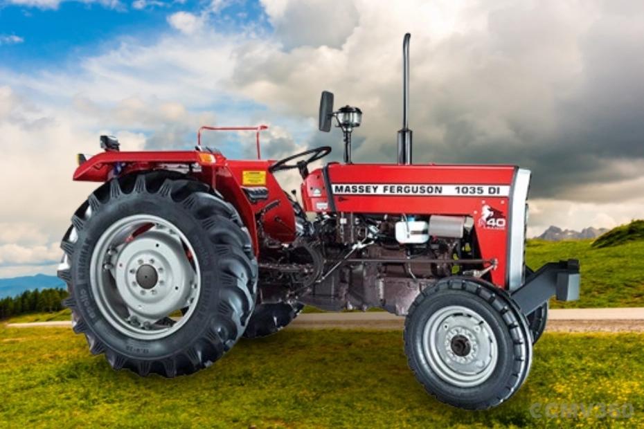 Massey Ferguson 1035 DI Super Plus Right Side View Massey Ferguson 1035 DI Super Plus Right Side View